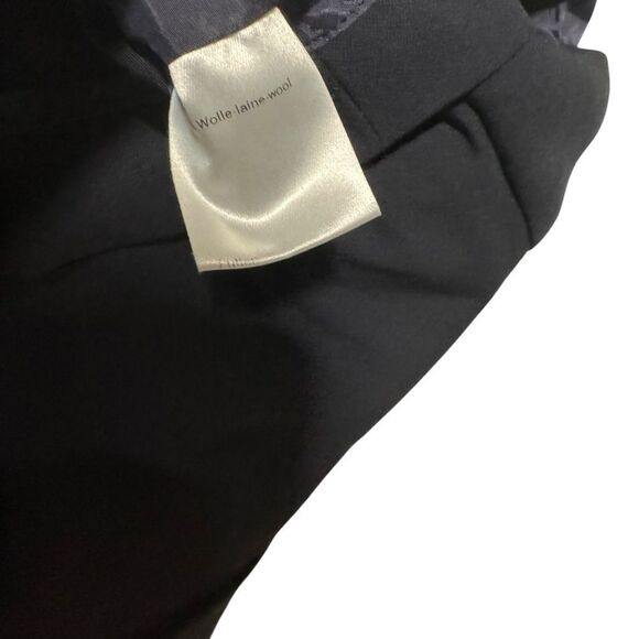 AKRIS Navy Blue Short Sleeve Wool Blazer - Picture 7 of 12